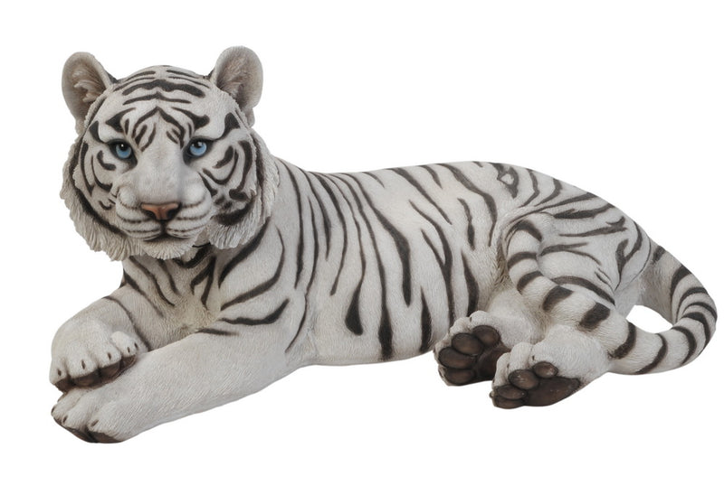 Tiger Laying Down Statue HI-LINE GIFT LTD.