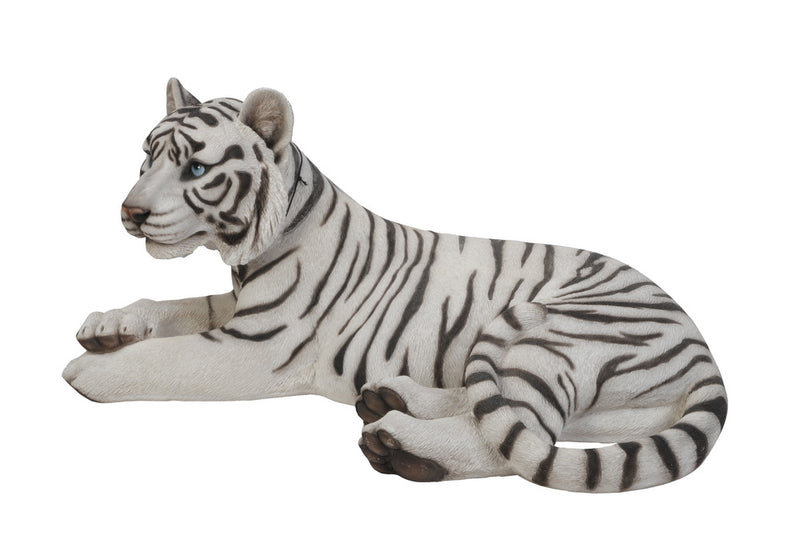 Tiger Laying Down Statue HI-LINE GIFT LTD.