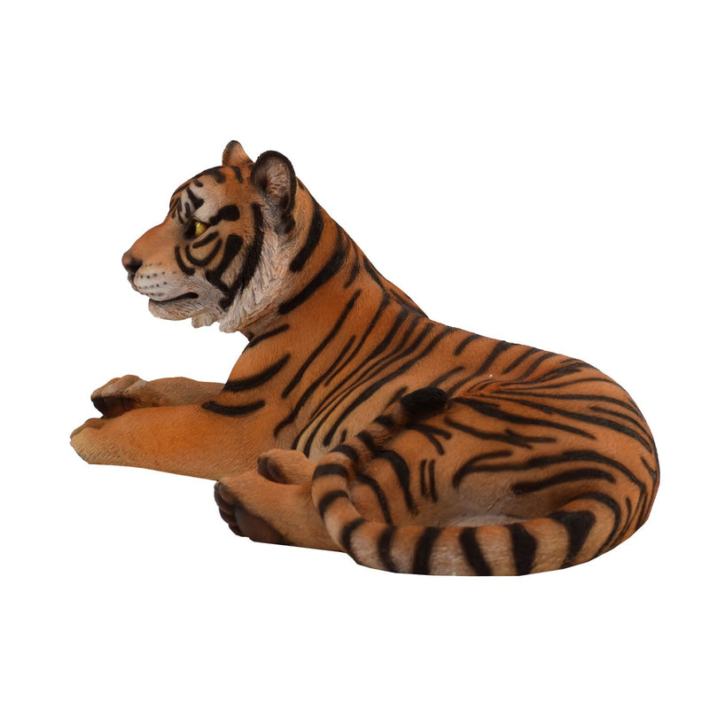 87807-YL - Tiger Laying Down Statue Hi-Line Gift Ltd.