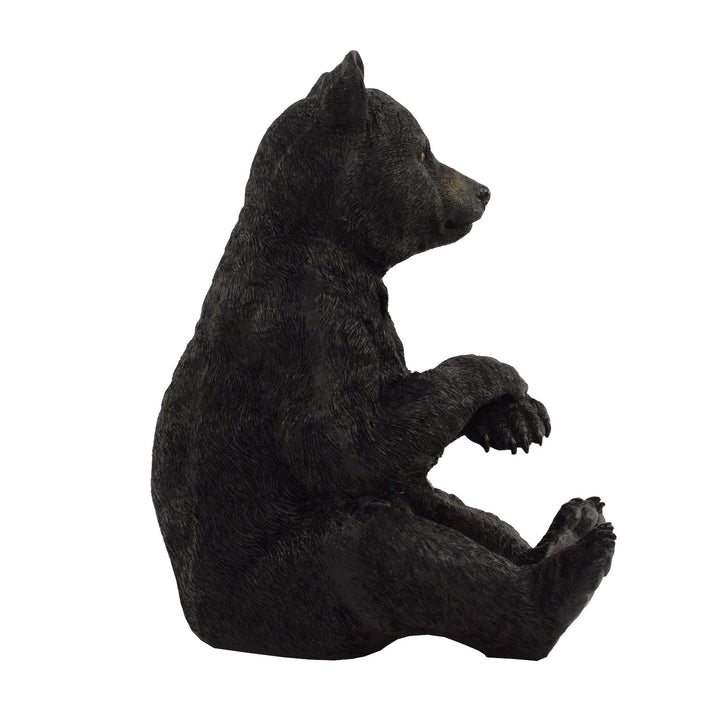 Black Bear Sitting HI-LINE GIFT LTD.