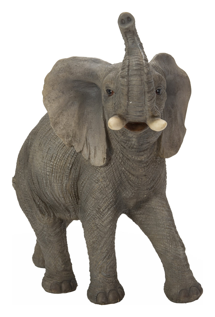 Elephant With Trunk Up Statue HI-LINE GIFT LTD.