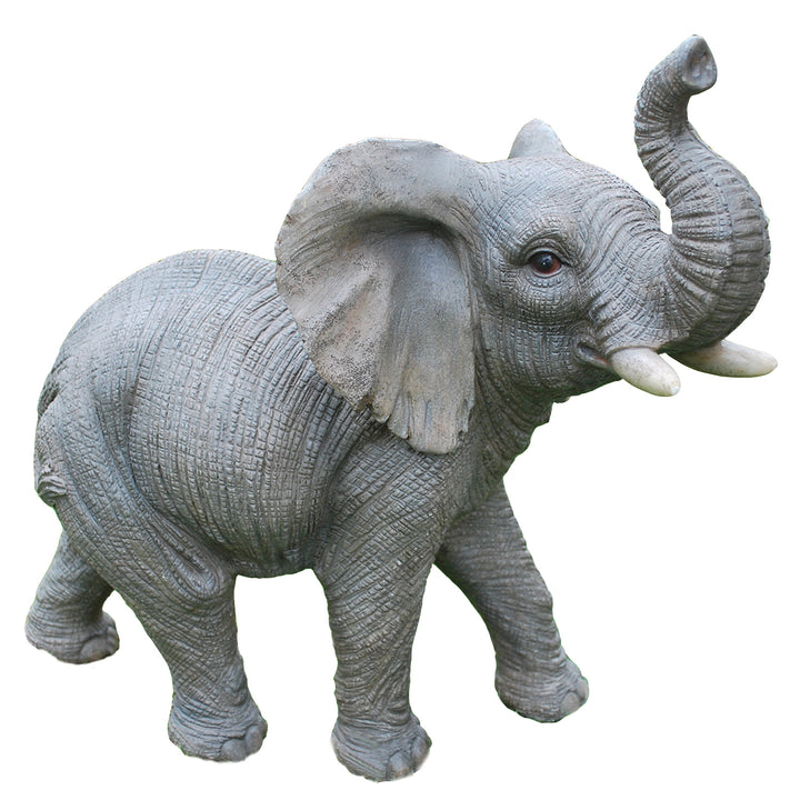 Elephant With Trunk Up Statue HI-LINE GIFT LTD.