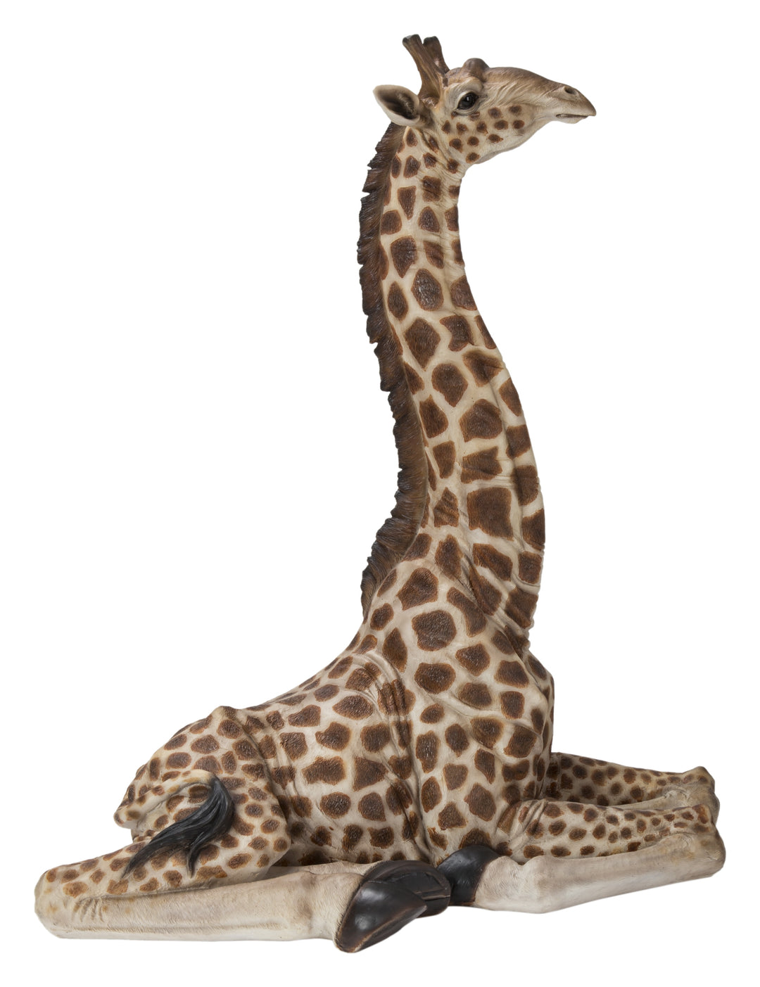 Baby Giraffe Lying | Outdoor & Indoor Statue – Hi-Line Gift Ltd.