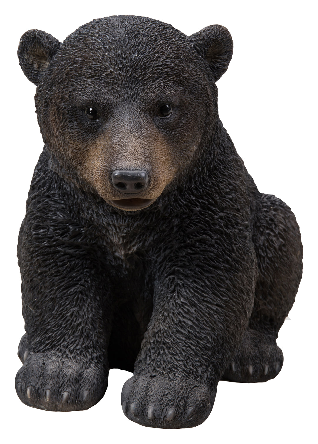 Sitting Black Bear Cub Statue Hi-Line Gift Ltd.