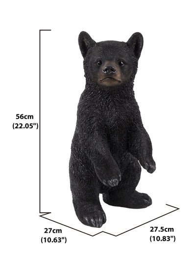 Black Bear Cub Standing HI-LINE GIFT LTD.