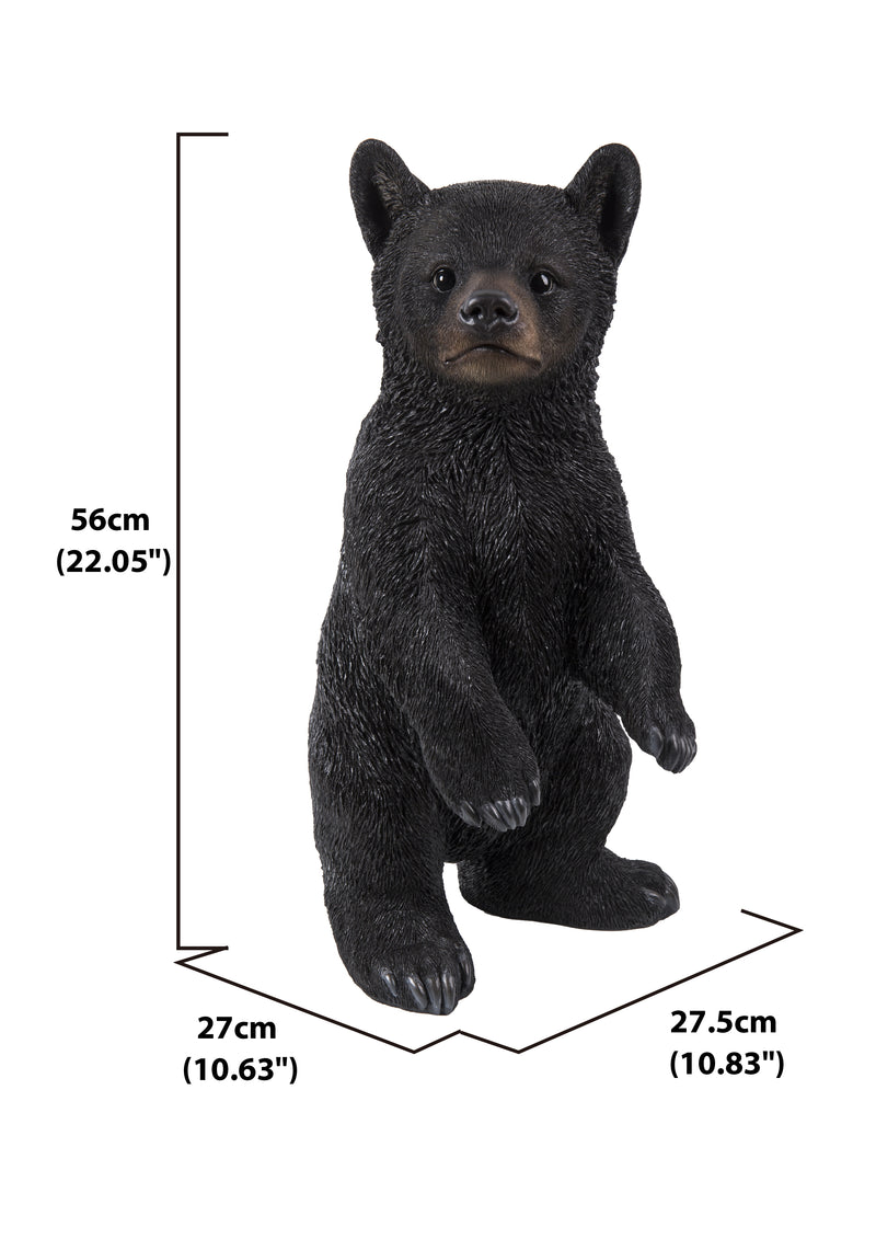 Black Bear Cub Standing HI-LINE GIFT LTD.