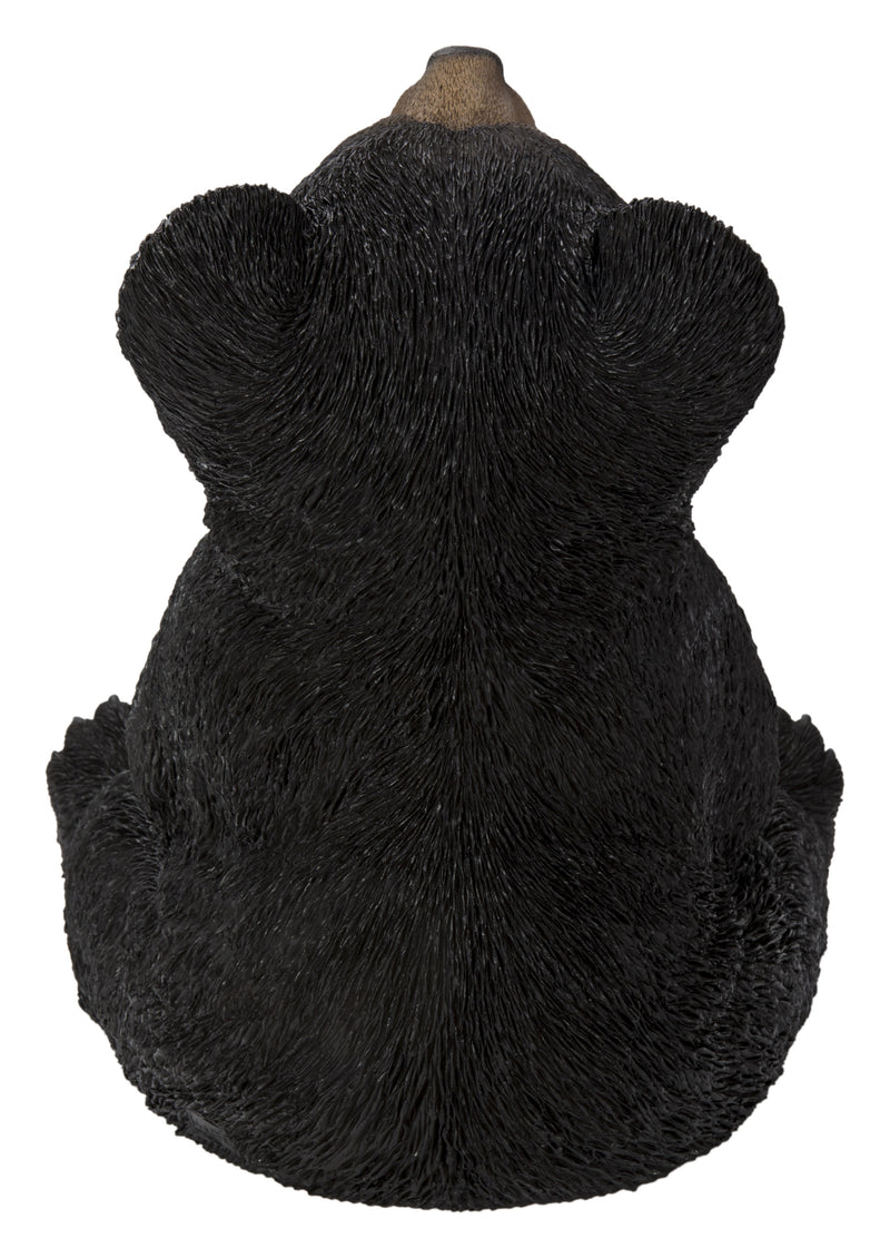Sitting Black Bear Cub With Head Up HI-LINE GIFT LTD.