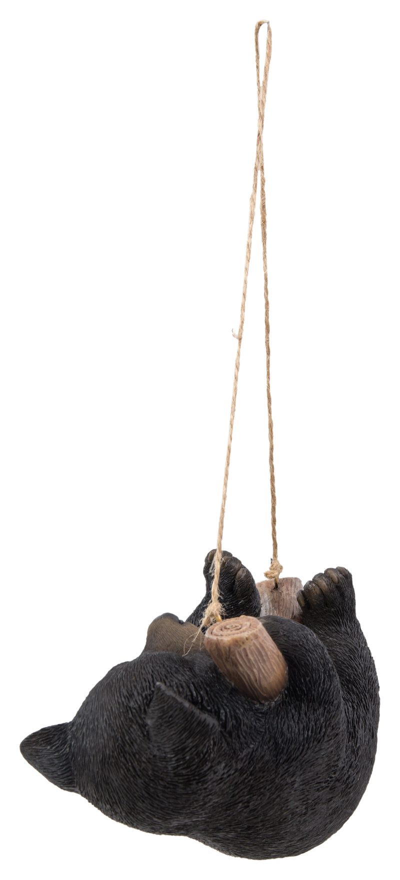 Hanging Black Bear Lying Branch HI-LINE GIFT LTD.
