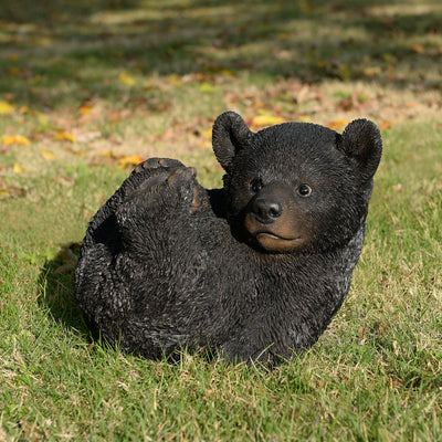 87957-R - Baby Black Bear Lying Hi-Line Gift Ltd.