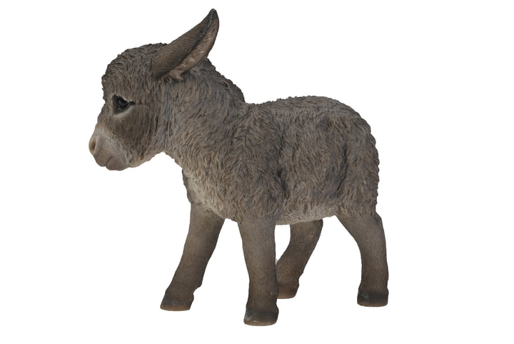 Donkey Standing Looking Right Statue HI-LINE GIFT LTD.