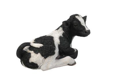 Cow Laying Down Statue HI-LINE GIFT LTD.