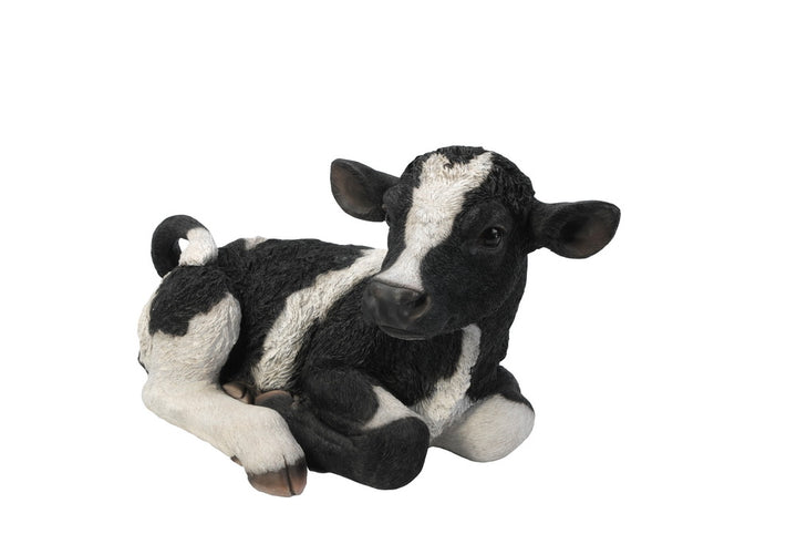 Cow Laying Down Statue HI-LINE GIFT LTD.