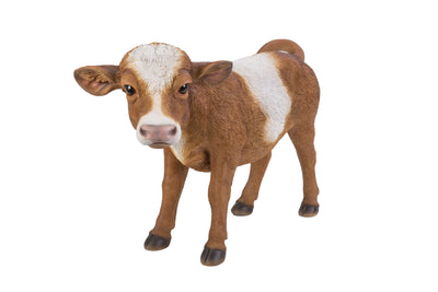 Cow Standing Black and White Statue HI-LINE GIFT LTD.