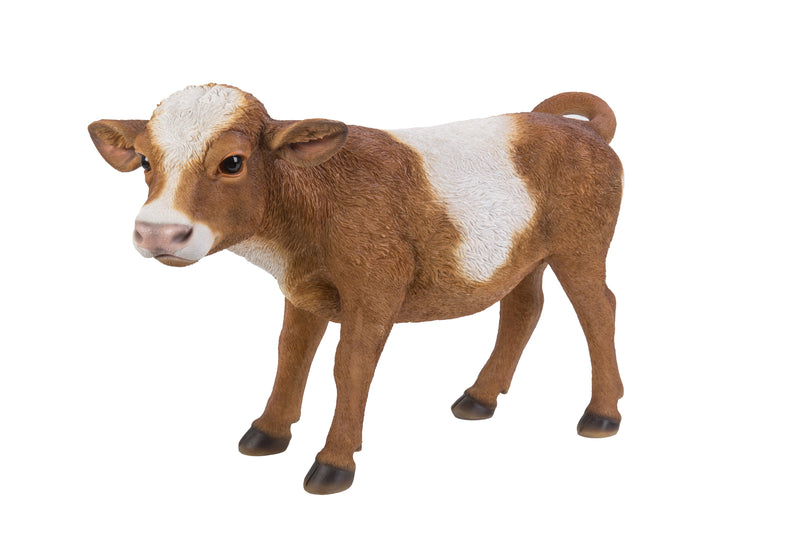 Cow Standing Black and White Statue HI-LINE GIFT LTD.