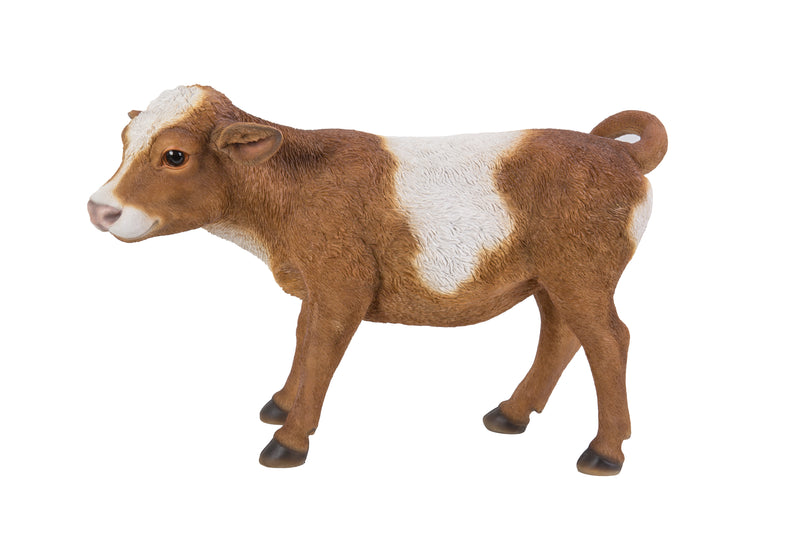 Cow Standing Black and White Statue HI-LINE GIFT LTD.
