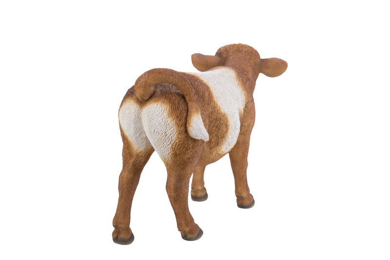 Cow Standing Black and White Statue HI-LINE GIFT LTD.