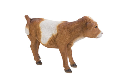 Cow Standing Black and White Statue HI-LINE GIFT LTD.