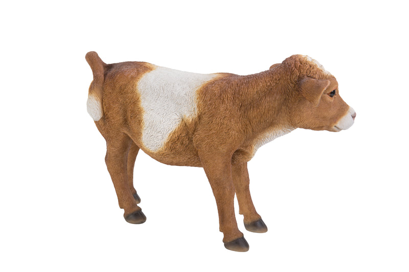 Cow Standing Black and White Statue HI-LINE GIFT LTD.