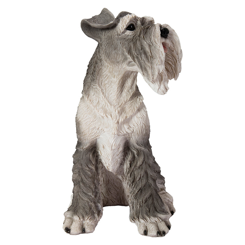 Schnauzer Sitting Statue HI-LINE GIFT LTD.