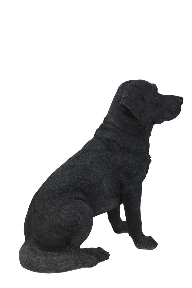 Realistic Black Labrador Statue - 21