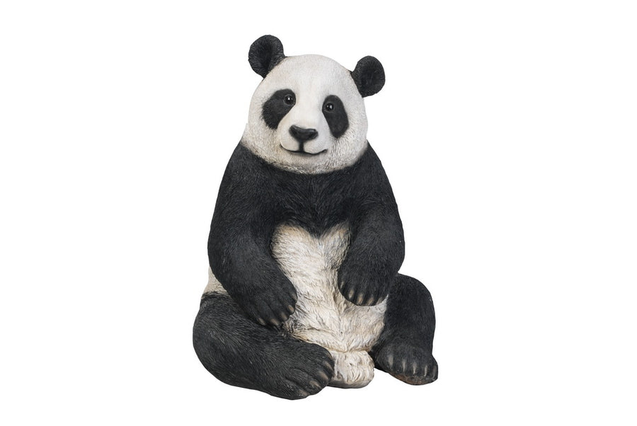 Panda Sitting XL Polyresin Statue HI-LINE GIFT LTD.