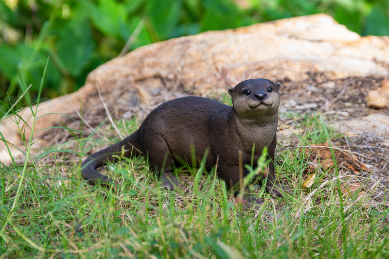Brown Standing Otter HI-LINE GIFT LTD.