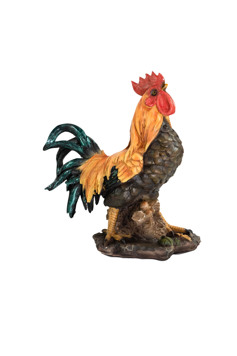 Rooster Standing Statue HI-LINE GIFT LTD.