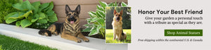 Honor Your Best Friend.  Give your garden a personal touch with a tribute as special as they are.  Shop Animal Statues.  Free Shipping within the continental US and Canada.