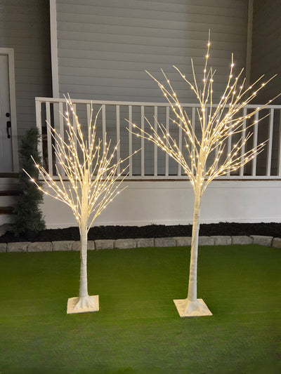 Cooper Wire Birch Tree with Warm White LEDs HI-LINE GIFT LTD.