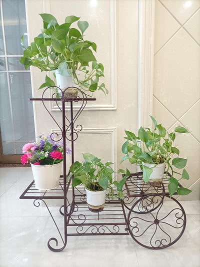 Plant Stand Black & Bronze Finish Hi-Line Gift Ltd.