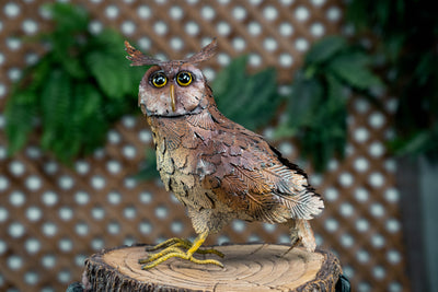 Metal Owl 13 Inch H Hi-Line Gift Ltd.
