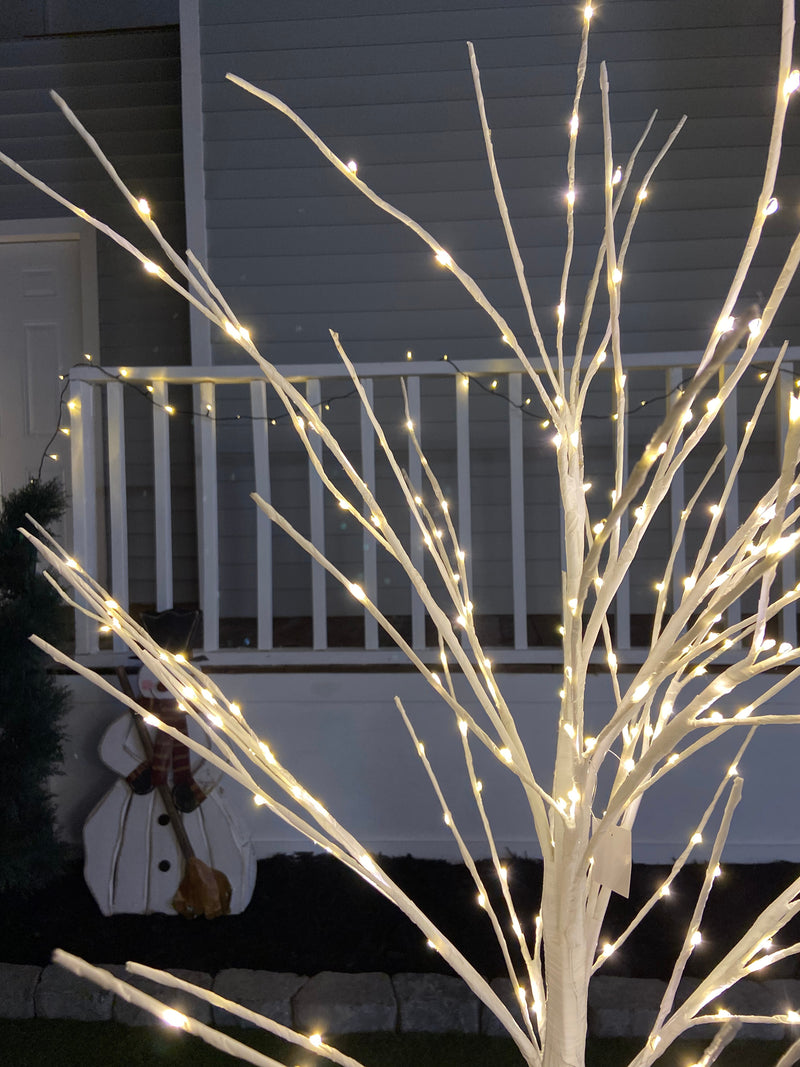 Cooper Wire Birch Tree with Warm White LEDs HI-LINE GIFT LTD.