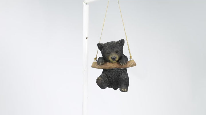 Hanging Black Bear Hug Branch