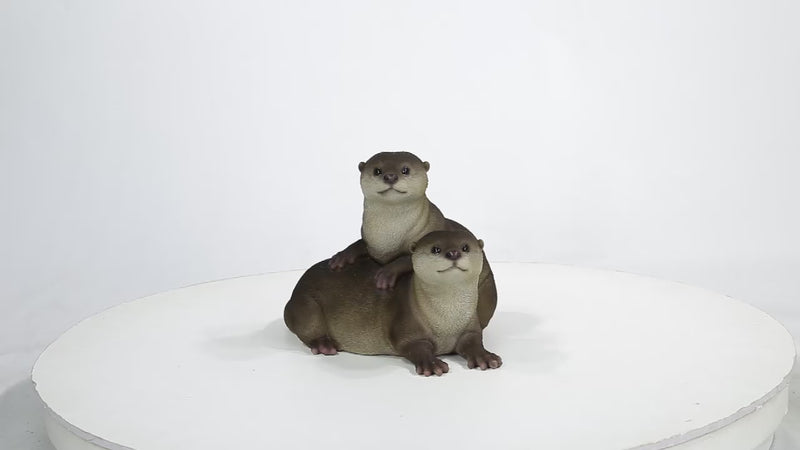 Playful Otters
