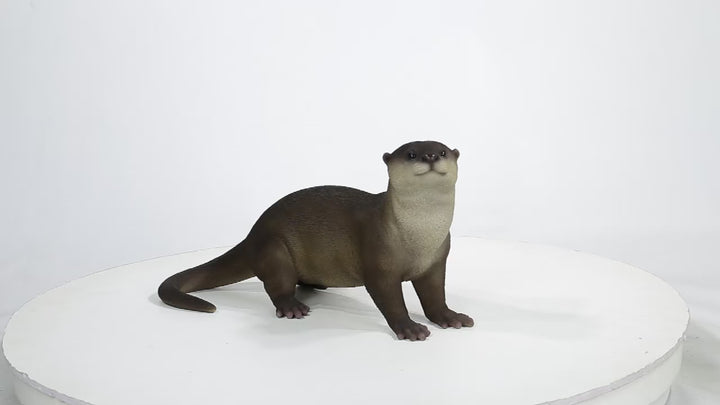 Brown Standing Otter