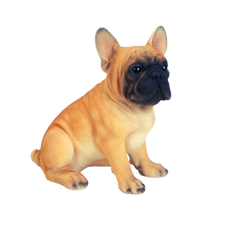 Pet Pals - French Bulldog Puppy Brown Statue HI-LINE GIFT LTD.