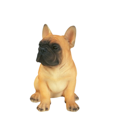 Pet Pals - French Bulldog Puppy Brown Statue HI-LINE GIFT LTD.
