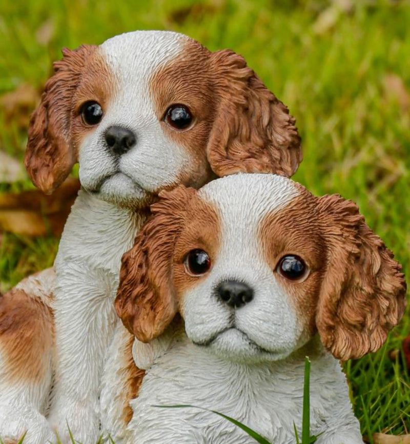 King Charles Puppies Sitting HI-LINE GIFT LTD.